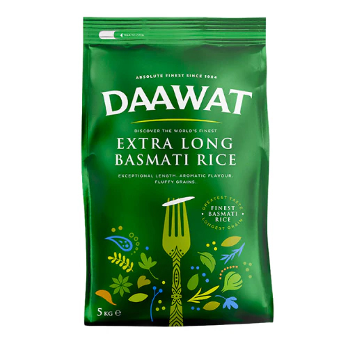 Daawat Extra Long Basmati Rice 5 kg